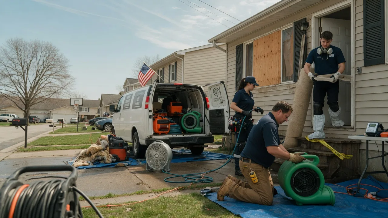 Water Damage Restoration in Greenwich, KS near me